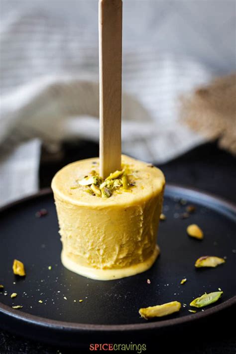 Mango Kulfi - Easy No-Cook Recipe - Spice Cravings