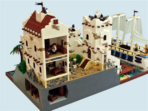 Imperial Fort | This model was built for the Store Showcase … | Flickr Lego Pirate Ship, Lego ...