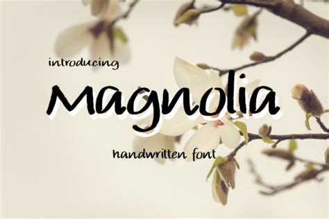 Magnolia Font - Free Font