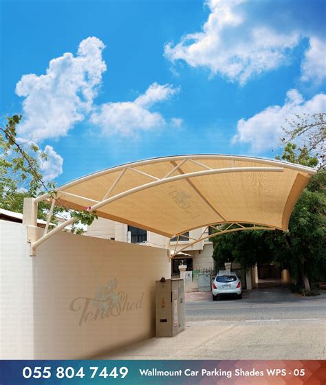 Wall Top Wall Mounted Car Parking Shade - Car Parking Shades Suppliers