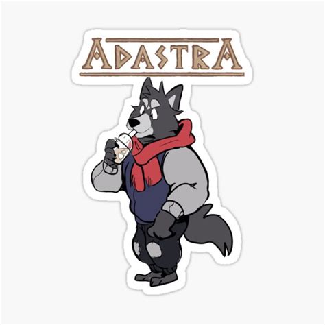 "Adastra - Adastra Amicus" Sticker for Sale by Blanrone | Redbubble