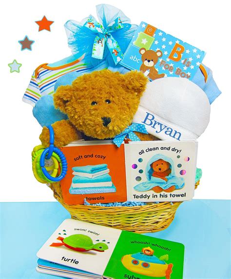 Baby Gift Basket - Baby Boy Baskets – StorkBabyGiftBaskets.com