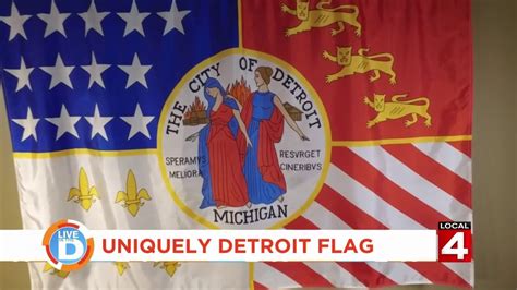 Live in the D: Uniquely Detroit Flag - YouTube