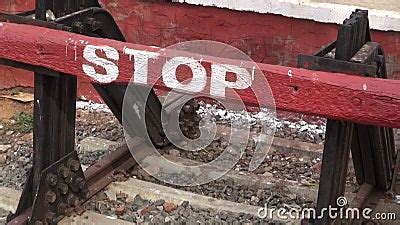 Indian Railway End in Kanyakumari Rail Station,South India Stock Footage - Video of system, post ...