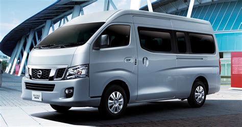 Nissan NV350 Urvan updated with new safety features