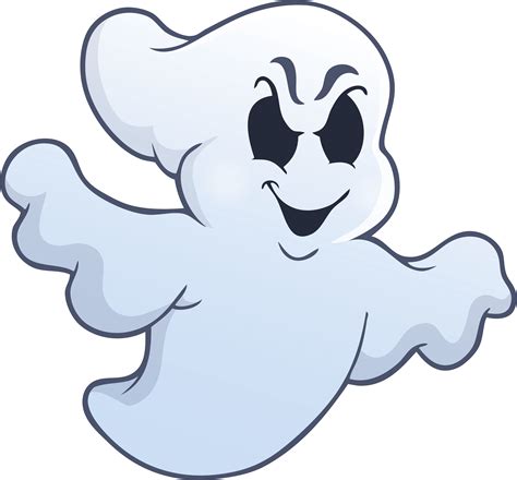 Ghost Clipart Transparent Background - Cartoon Ghost Png - Full Size ...