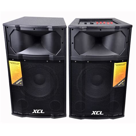 Big Power Dj Bass Speakers Outdoor Active 2.0 Stage Speaker Karaoke Audio - Buy Active Stage ...