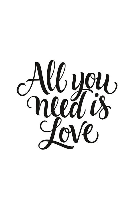 All you need is love Wallpaper | All you need is love, Lettering, Love wallpaper