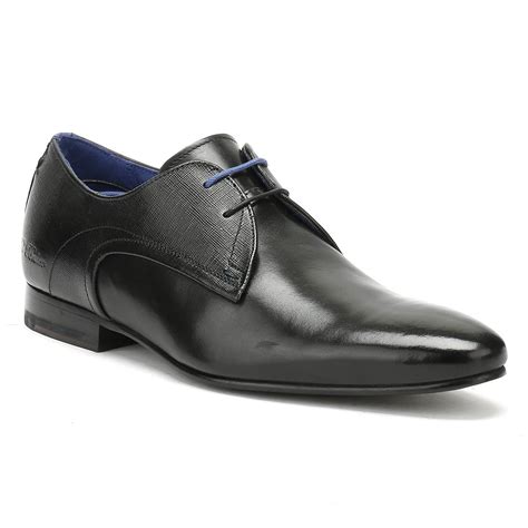 Ted Baker Mens Black Leather Peair Shoes for Men - Lyst