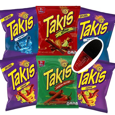 Takis Variety Pack - 6 Flavors In 4oz Bags with Sri Lanka | Ubuy