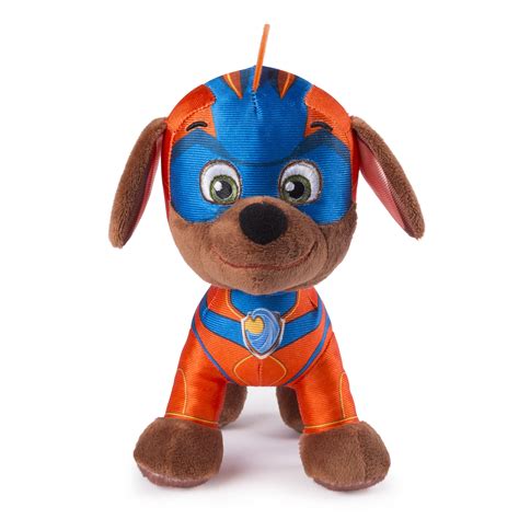 PAW Patrol - 8 inch Mighty Pups Zuma Plush, for Ages 3 and Up, Wal-Mart ...