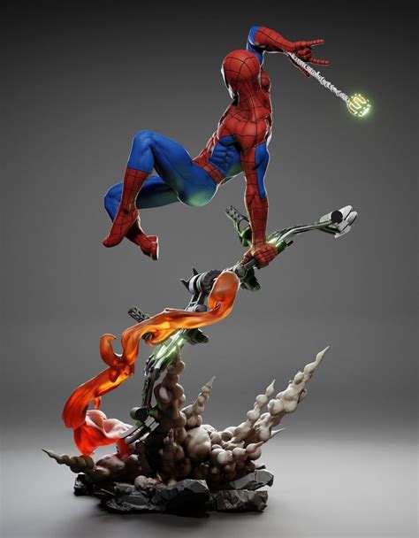 Spider Man 3D Print 3D model 3D printable | CGTrader