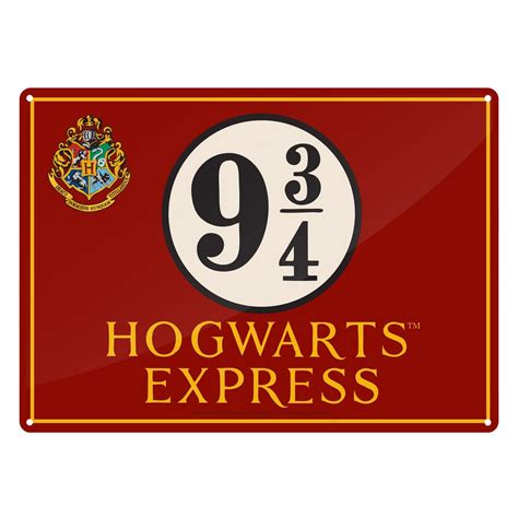 Buy Harry Potter Tin Sign Small - Harry Potter (Hogwarts Express) Online at desertcartINDIA