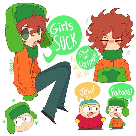 Kyle Broflovski by GhostyCalico.deviantart.com on @DeviantArt | Kyle south park, South park ...