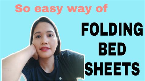 Folding bed sheets - YouTube