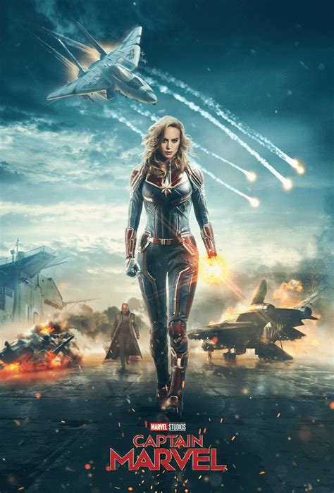 Captain Marvel Movie Poster | MyConfinedSpace