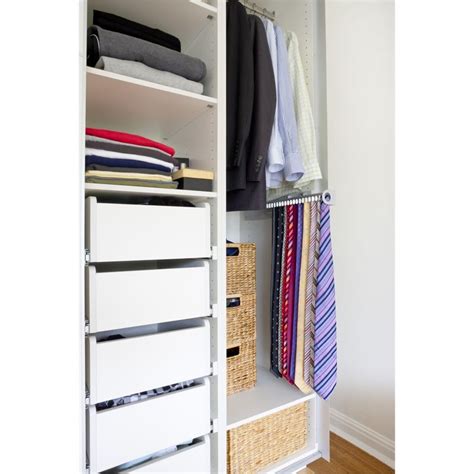 Flatpax Modern Wardrobe Shelves 450mm White 2pk | White wardrobe ...