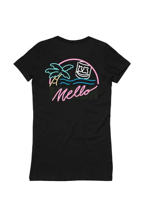 100% Cotton Designed and Printed in the U.S.A. Official Marshmello Merch. | T shirts for women ...