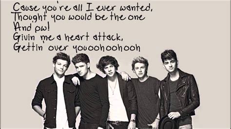 Heart Attack-One Direction (Lyrics/Letra) - YouTube