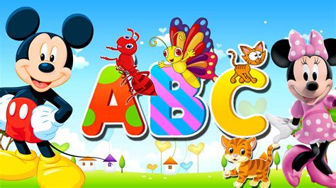 Mickey Mouse Learn Alphabet with Animal ABC Phonics - Drenn TV - YouTube