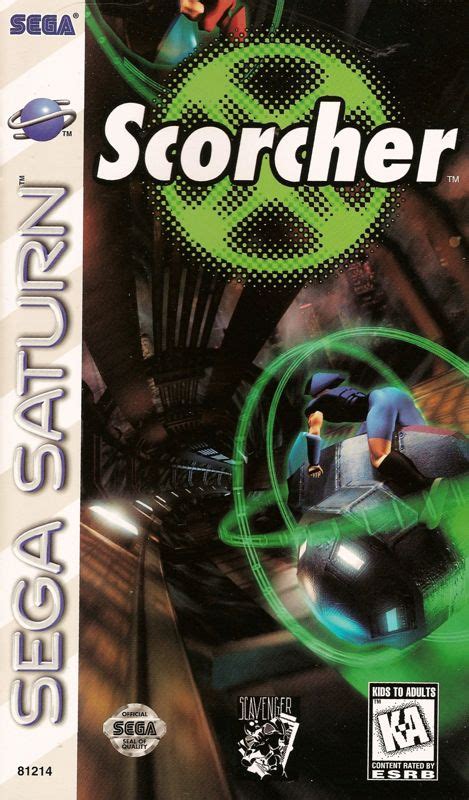 Scorcher (1997) SEGA Saturn box cover art - MobyGames