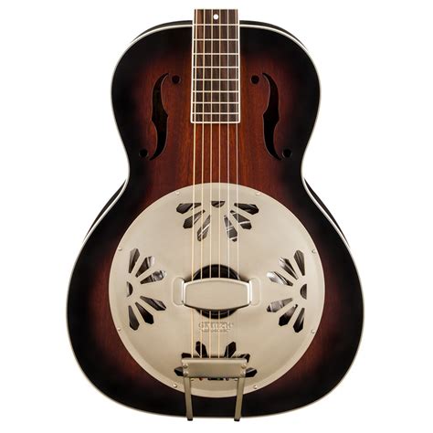 Gretsch G9240 Alligator Biscuit Roundneck Resonator, 2-Color Sunburst at Gear4music