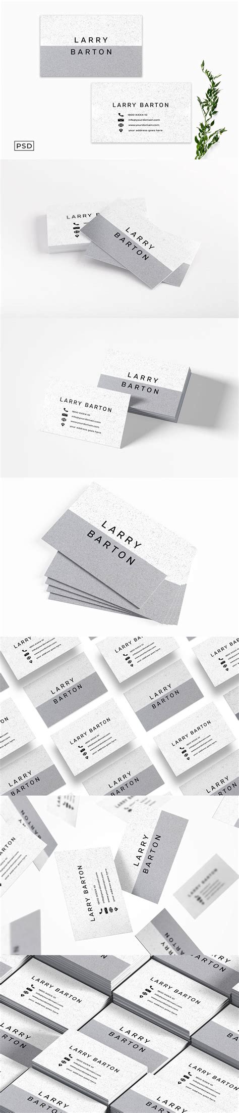 Minimalist Business Card Template - Free Download