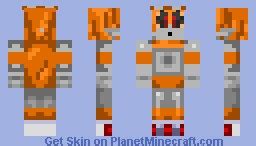 Metal Tails From Sonic The Hedgehog Minecraft Skin