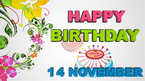 Happy Birthday 14 November - Kaushik Venkatesh