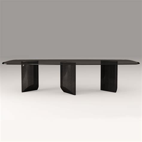 Wedge Dining table minotti 3D Model $7 - .max .obj .fbx .3ds .unknown - Free3D