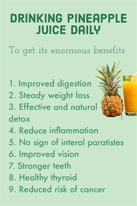 Drink pineapple juice daily to get its benefits | Pineapple juice benefits, Pineapple health ...