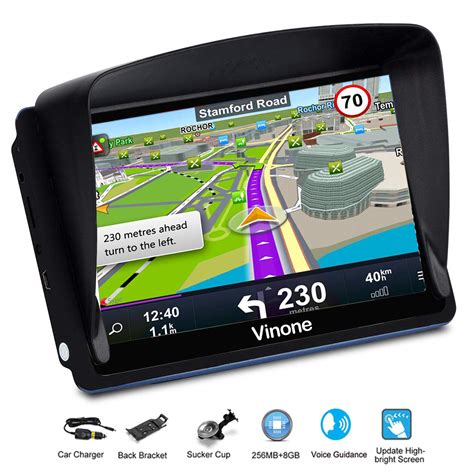 Buy GPS Navigation for Cars, 7-inch Portable Car GPS Navigation System ...