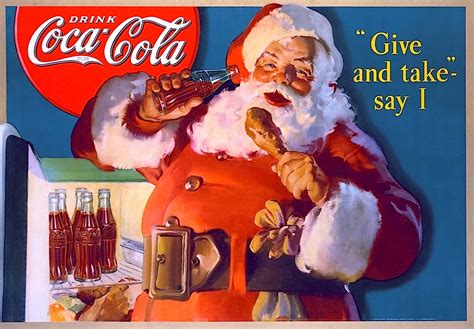 Vintage Coca-Cola Santa Claus Ad: MERRY CHRISTMAS! | Snaxtime