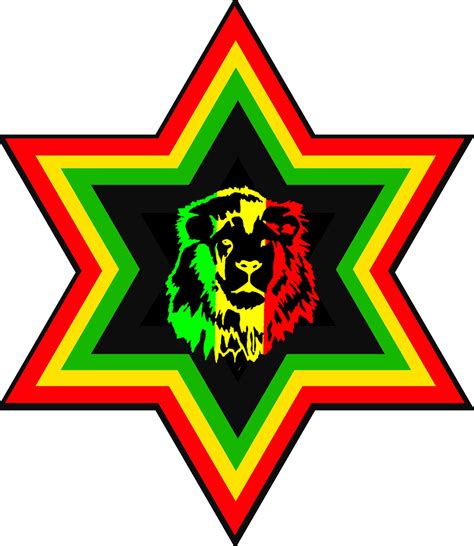 Rasta Star of David | Bob marley art, Rasta lion, Rasta art