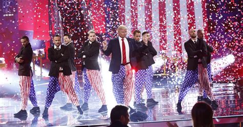 The Singing Trump from Palm Springs performs on 'America's Got Talent'