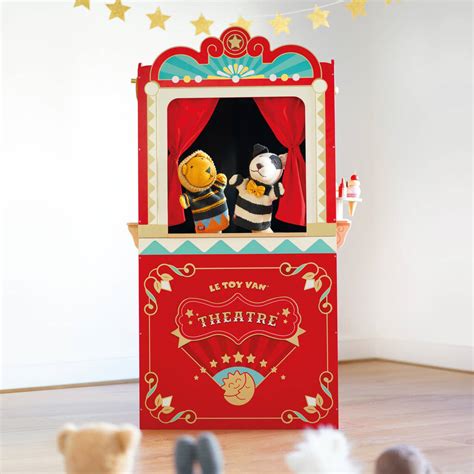 Personalised Wooden Puppet Show Theatre By Posh Totty Designs Interiors ...