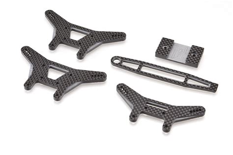 RDRP Carbon Fiber Option Parts For The Tekno EB410 - RC Car Action