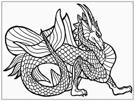 Chinese Dragon Coloring Pages