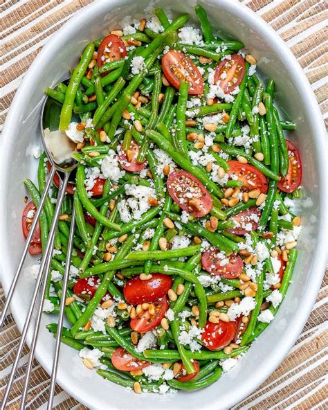 Green Beans and Tomato Salad | Healthy Fitness Meals