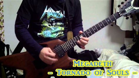 Megadeth - Tornado of Souls - guitar cover - YouTube