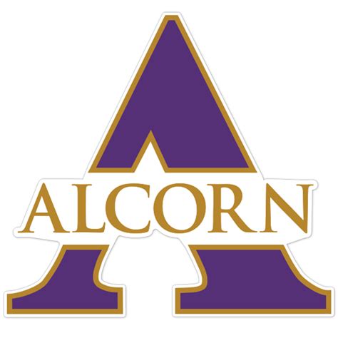 Alcorn State Braves NCAA Logo Sticker
