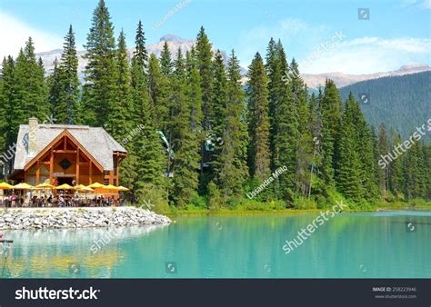 Emerald Lake, Alberta - August 1 - Emerald Lake In Alberta, Canada On August 01, 2014. The ...