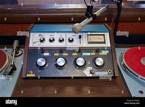 Radio broadcasting equipment Stock Photo - Alamy