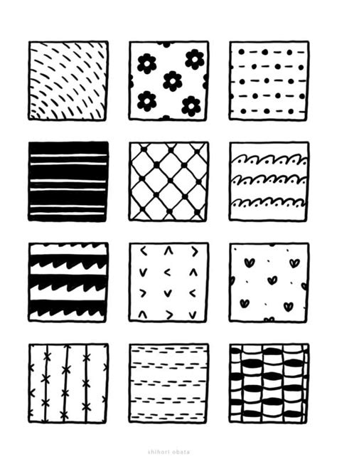 100+ Fun, Easy Patterns to Draw