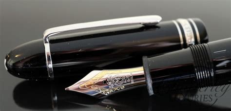 Montblanc Meisterstuck Platinum Plated 149 Fountain Pen with ink