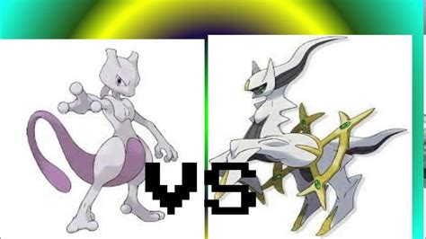 The Civil War of Pokemon, Arceus Vs Mewtwo, Battle to The Death!!!! - YouTube