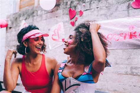 Two Women Laughing at Each Other · Free Stock Photo