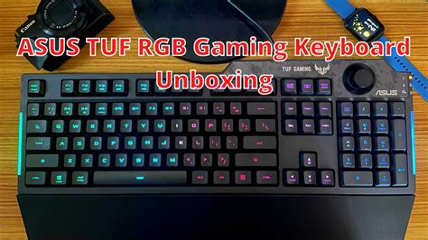 ASUS TUF Gaming Keyboard RGB Lighting changes using Armoury Crate ...