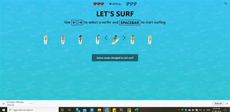 How to play Edge Surf Game in Microsoft Edge - Your Windows Guide