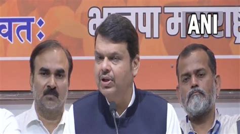 India News | BJP Leader Devendra Fadnavis in Maharashtra Assembly, Says ...